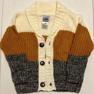 Little Lad knit cardigan. 12 months.
